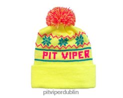 pit viper dublin Pom Pom Beanie Neon ZJ8628230